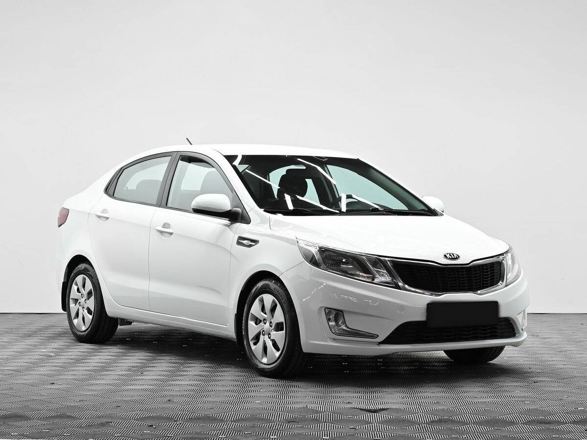 Kia Rio 2013 года с пробегом. Фото: #1