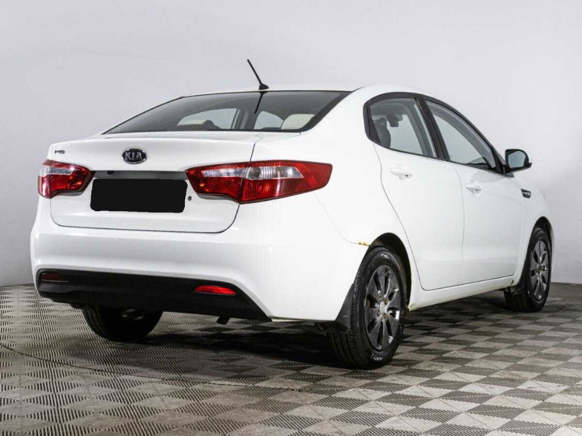 Kia Rio 2012 года с пробегом. Фото: #4