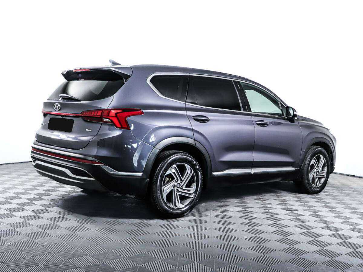 Hyundai Santa Fe 2021 года с пробегом. Фото: #4