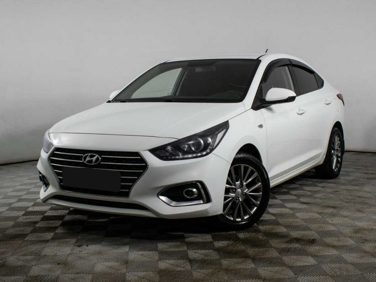 Hyundai Solaris 2018 года с пробегом. Посмотреть фото
