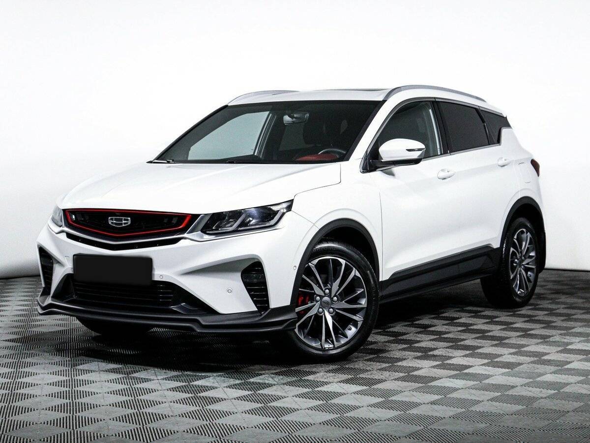 Geely Coolray 2021 года с пробегом. Посмотреть фото