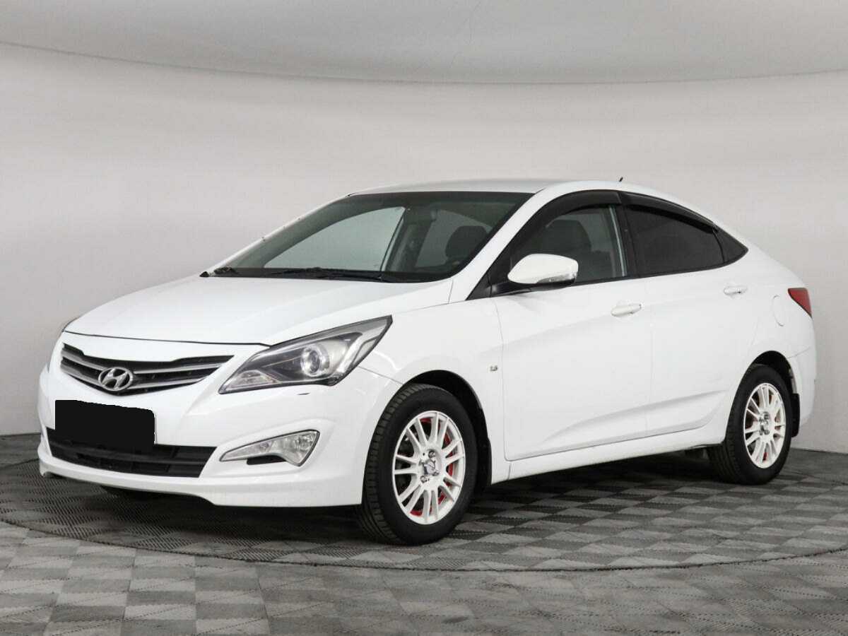 Hyundai Solaris 2014 года с пробегом. Посмотреть фото