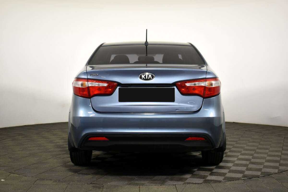 Kia Rio 2013 года с пробегом. Фото: #4