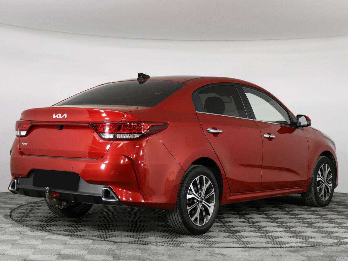 Kia Rio 2021 года с пробегом. Фото: #4