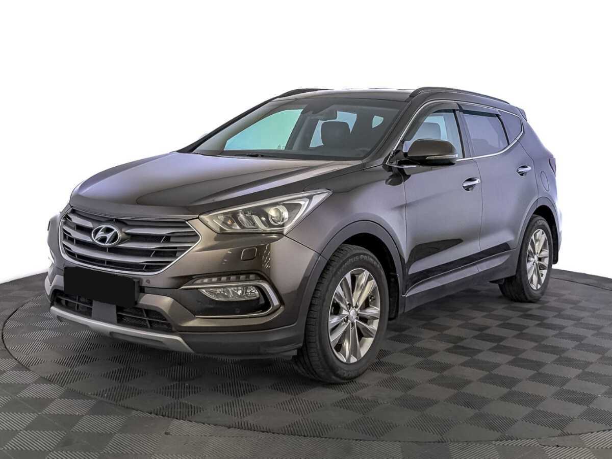Hyundai Santa Fe 2017 года с пробегом. Посмотреть фото