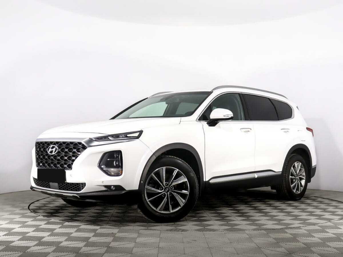 Hyundai Santa Fe 2019 года с пробегом. Посмотреть фото
