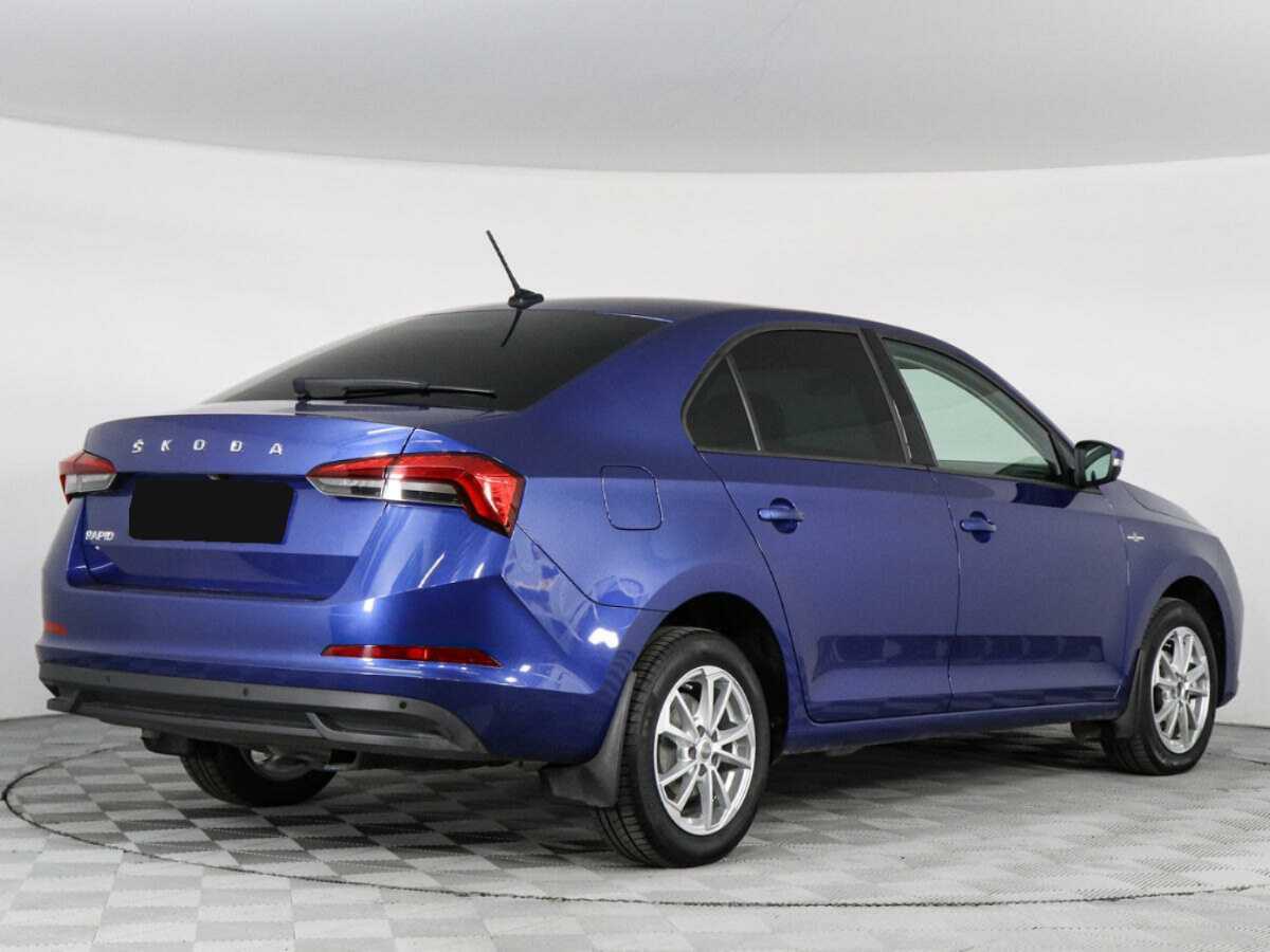Skoda Rapid 2022 года с пробегом. Фото: #4