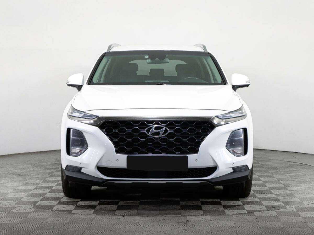 Hyundai Santa Fe 2019 года с пробегом. Фото: #1