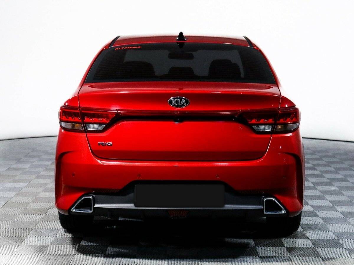 Kia Rio 2021 года с пробегом. Фото: #5