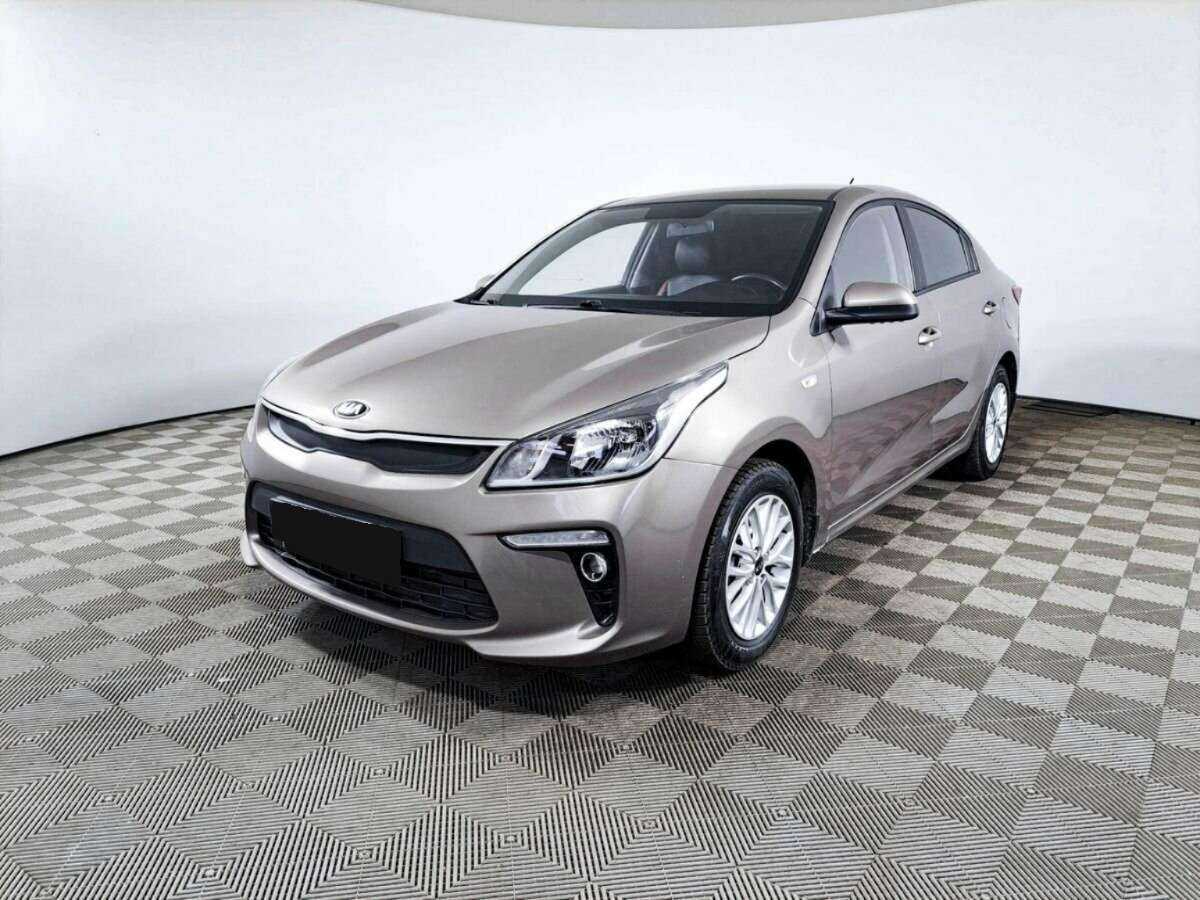 Kia Rio 2020 года с пробегом. Посмотреть фото