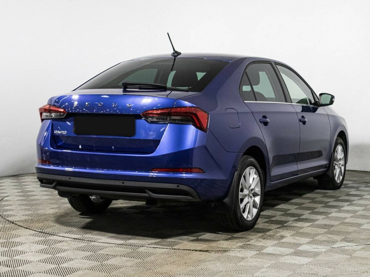 Skoda Rapid 2021 года с пробегом. Фото: #4