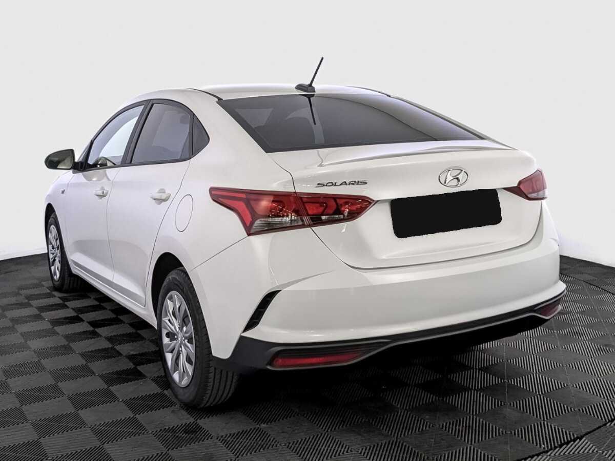Hyundai Solaris 2022 года с пробегом. Фото: #6