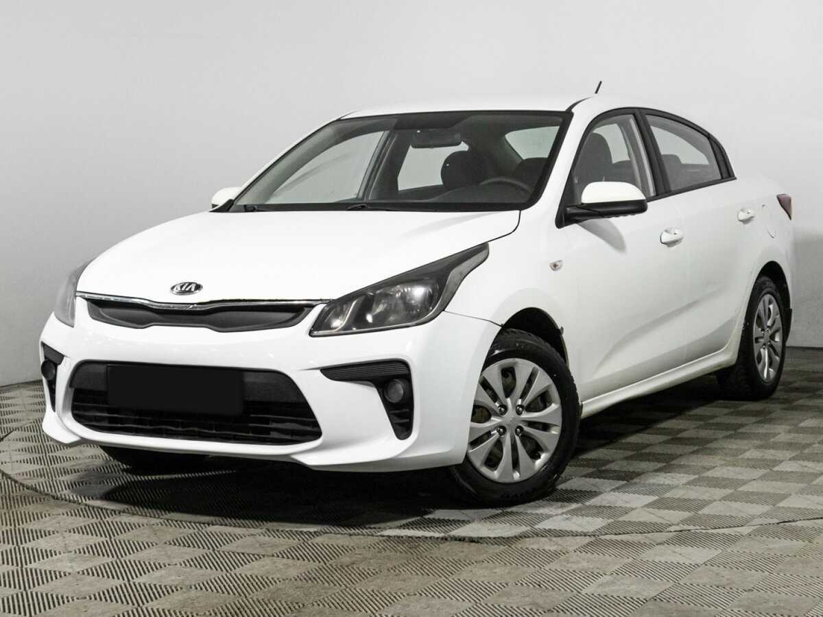 Kia Rio 2018 года с пробегом. Посмотреть фото