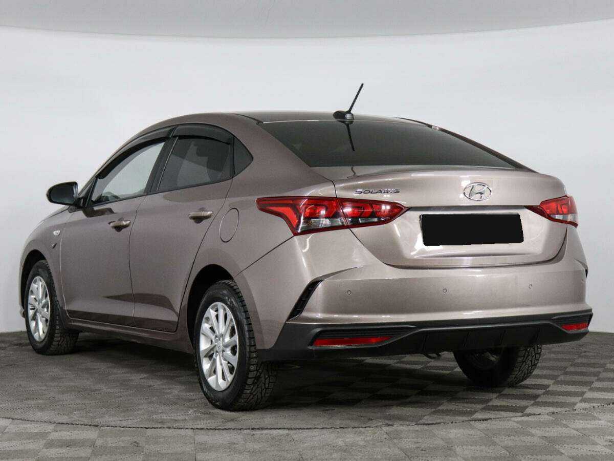 Hyundai Solaris 2021 года с пробегом. Фото: #5