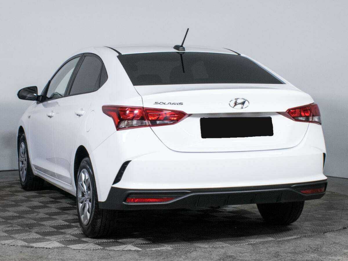Hyundai Solaris 2021 года с пробегом. Фото: #6