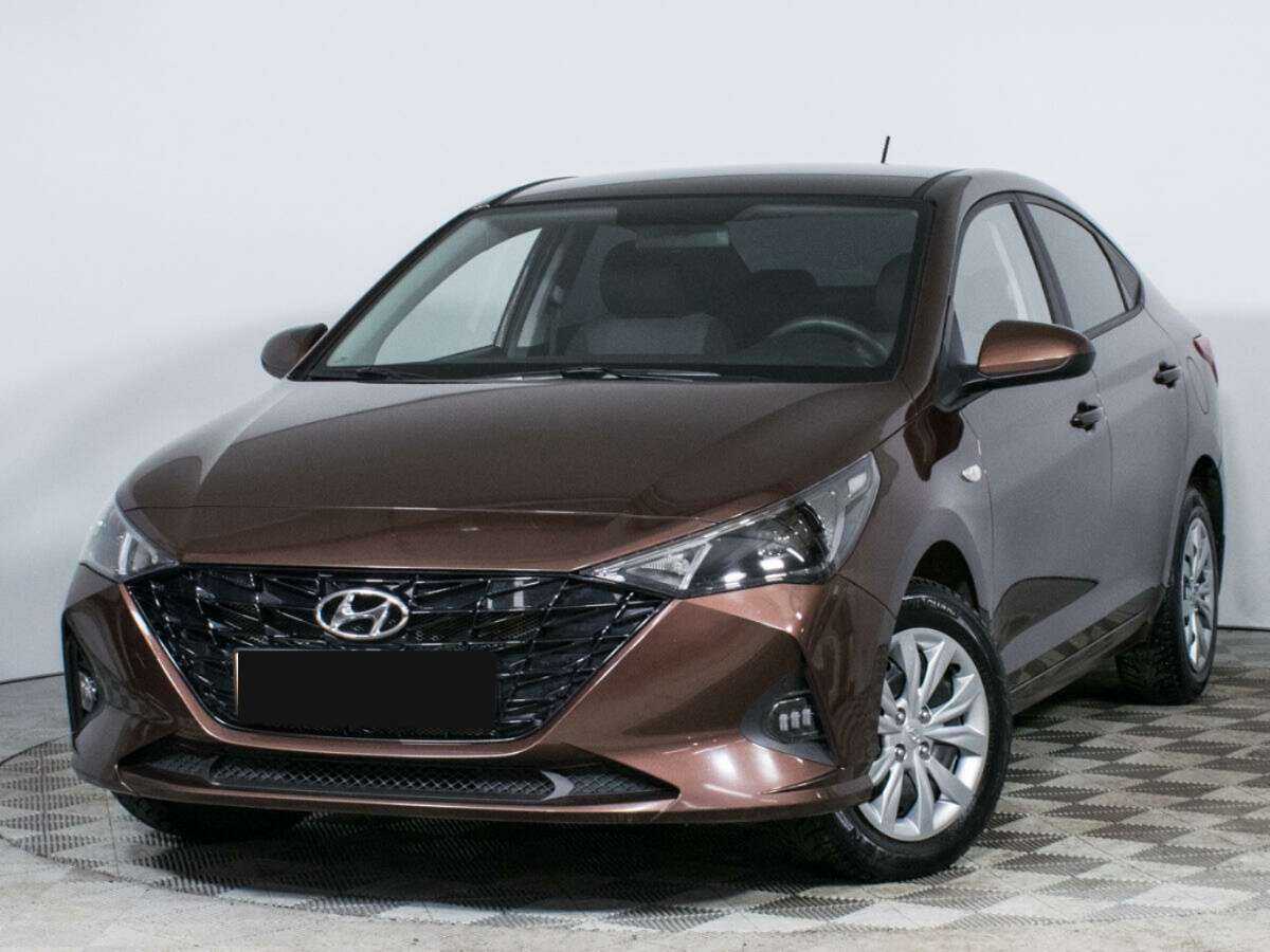 Hyundai Solaris 2021 года с пробегом. Посмотреть фото