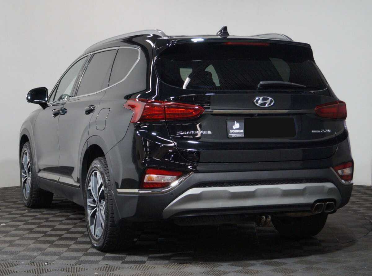 Hyundai Santa Fe 2020 года с пробегом. Фото: #3