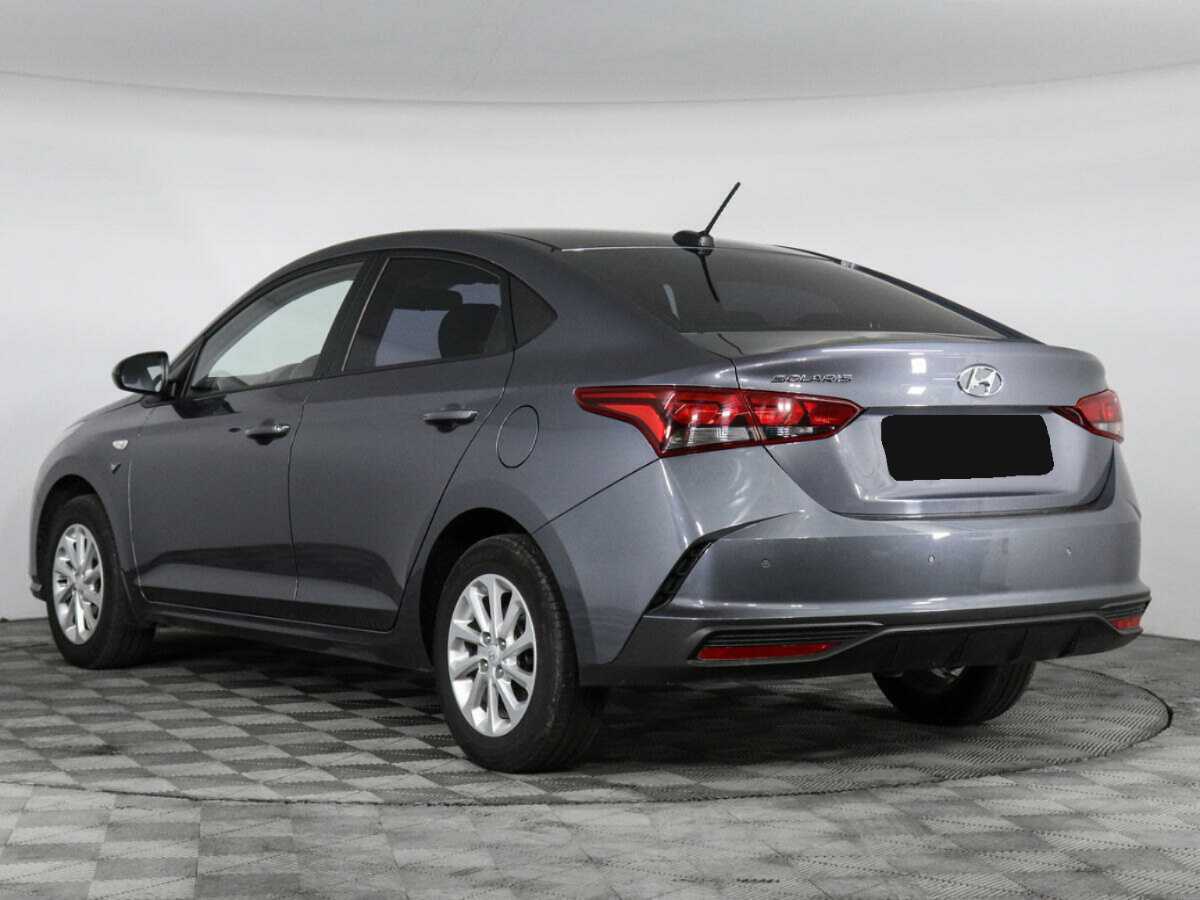 Hyundai Solaris 2021 года с пробегом. Фото: #4