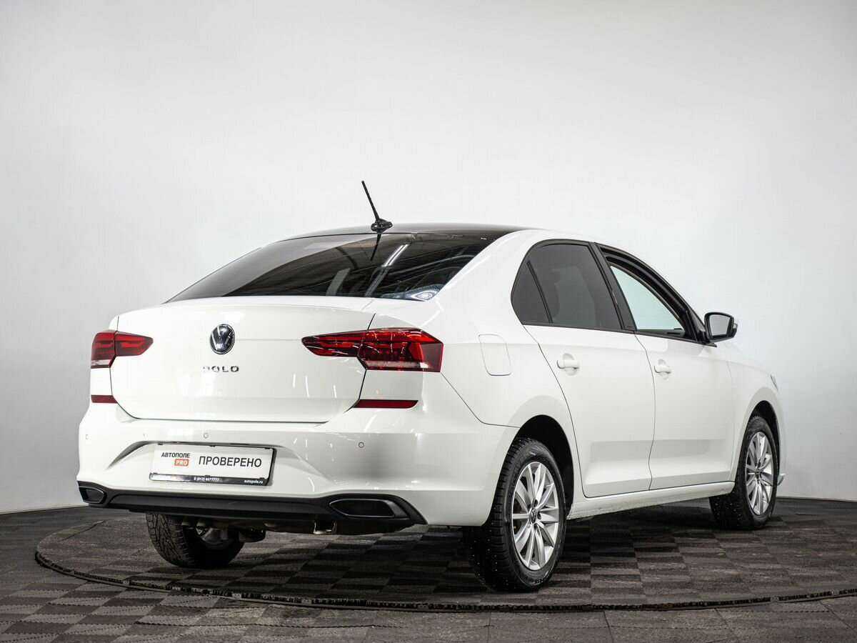 Volkswagen Polo 2020 года с пробегом. Фото: #3