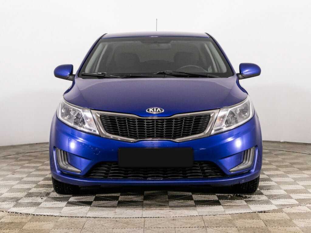 Kia Rio 2013 года с пробегом. Фото: #1