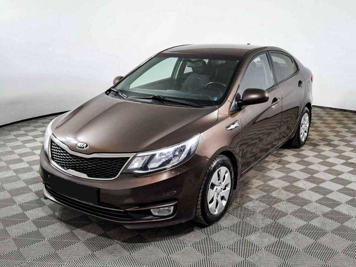 Kia Rio 2015 года с пробегом. Посмотреть фото