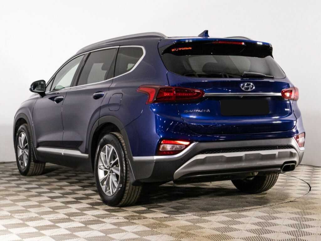 Hyundai Santa Fe 2019 года с пробегом. Фото: #6