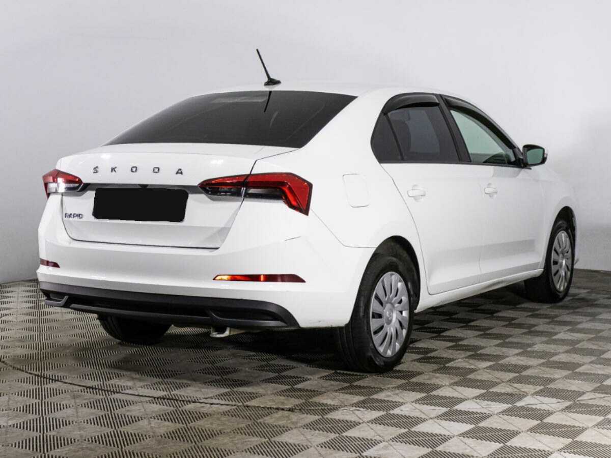 Skoda Rapid 2021 года с пробегом. Фото: #4