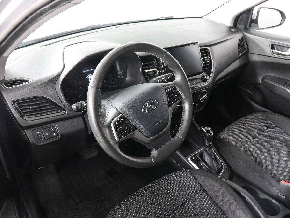 Hyundai Solaris 2021 года с пробегом. Фото: #7