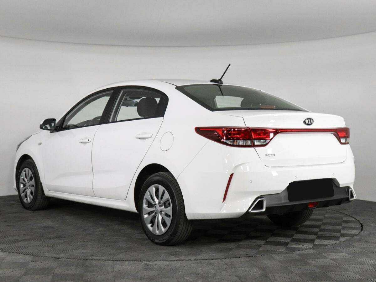 Kia Rio 2021 года с пробегом. Фото: #6