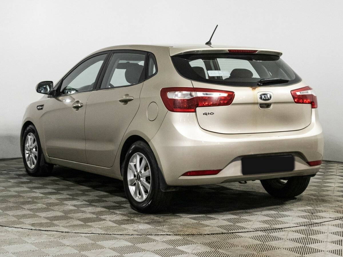 Kia Rio 2014 года с пробегом. Фото: #6