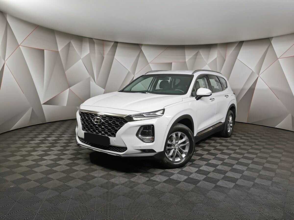 Hyundai Santa Fe 2019 года с пробегом. Посмотреть фото