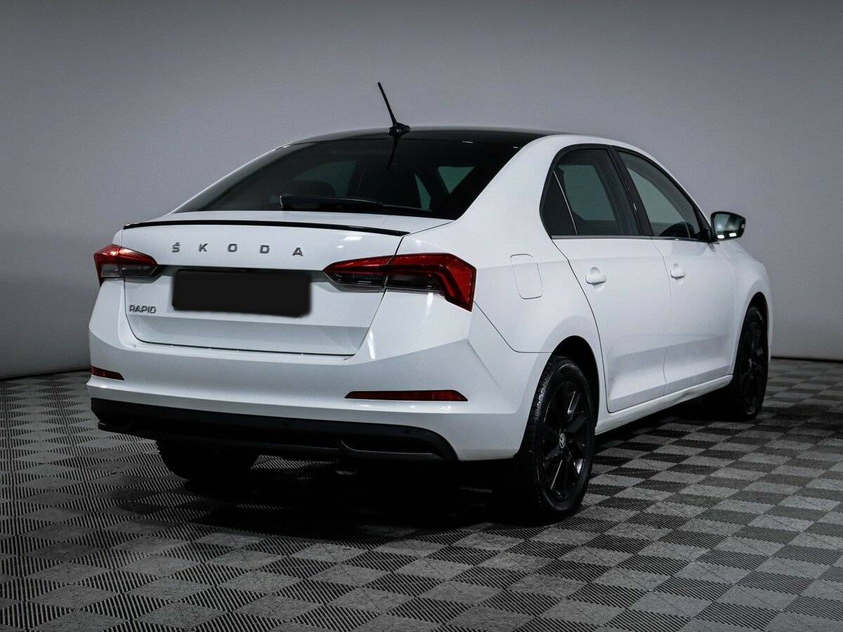 Skoda Rapid 2021 года с пробегом. Фото: #3