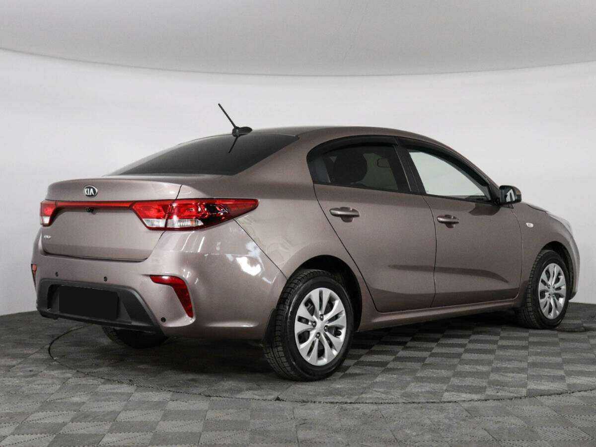 Kia Rio 2019 года с пробегом. Фото: #4