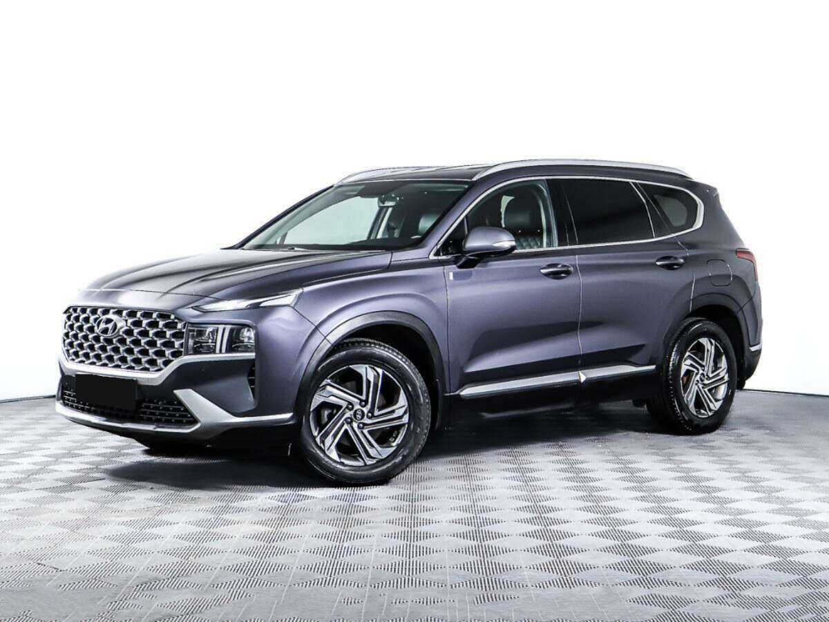 Hyundai Santa Fe 2021 года с пробегом. Посмотреть фото