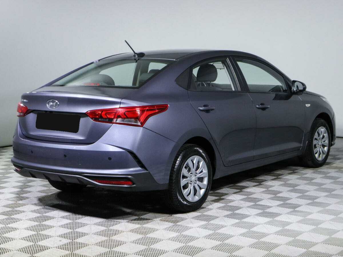 Hyundai Solaris 2021 года с пробегом. Фото: #3