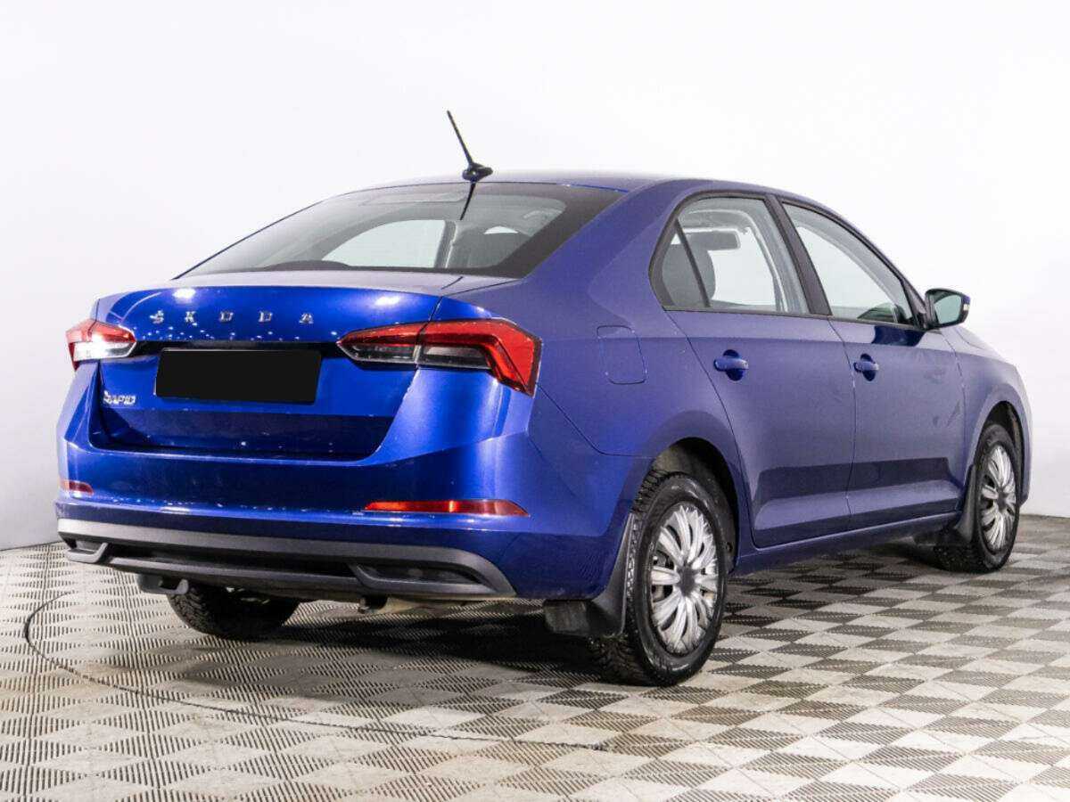 Skoda Rapid 2021 года с пробегом. Фото: #4