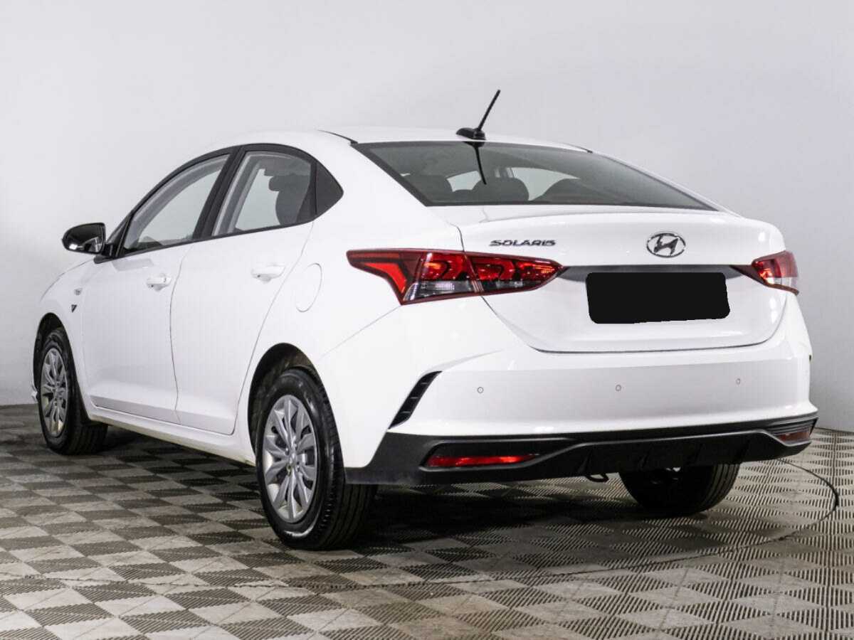 Hyundai Solaris 2021 года с пробегом. Фото: #6