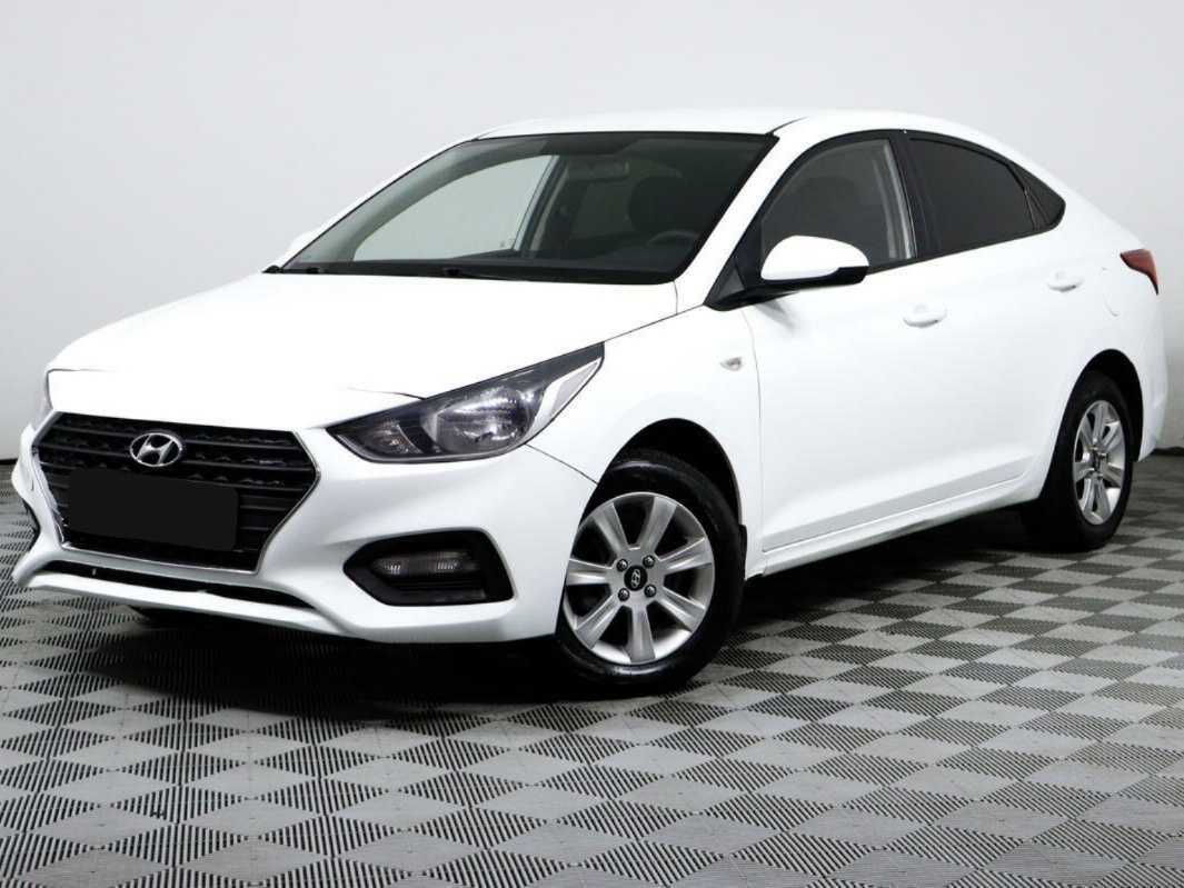 Hyundai Solaris 2019 года с пробегом. Посмотреть фото