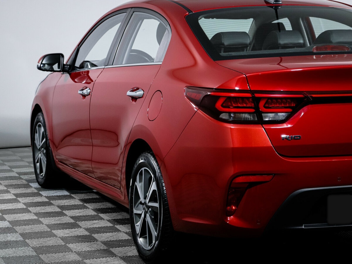Kia Rio 2020 года с пробегом. Фото: #13