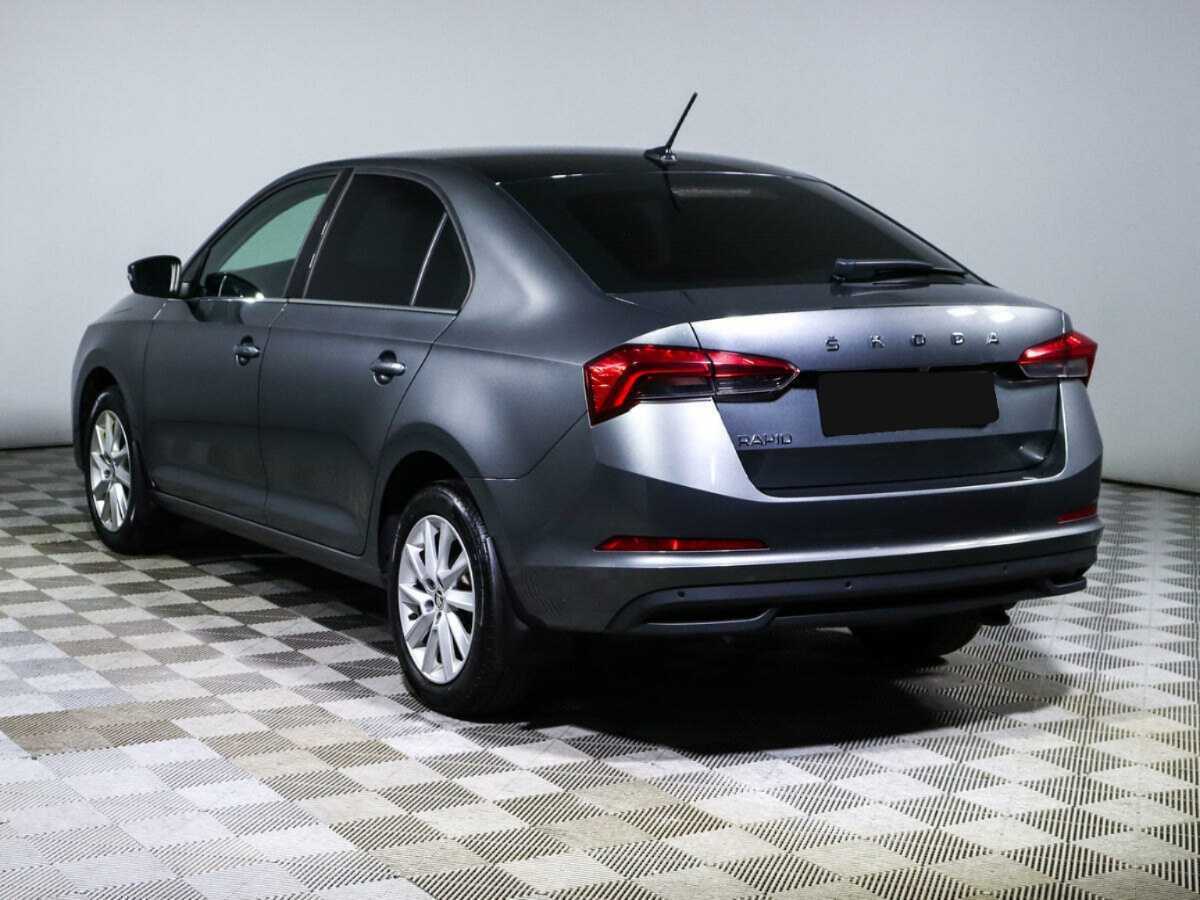 Skoda Rapid 2022 года с пробегом. Фото: #5
