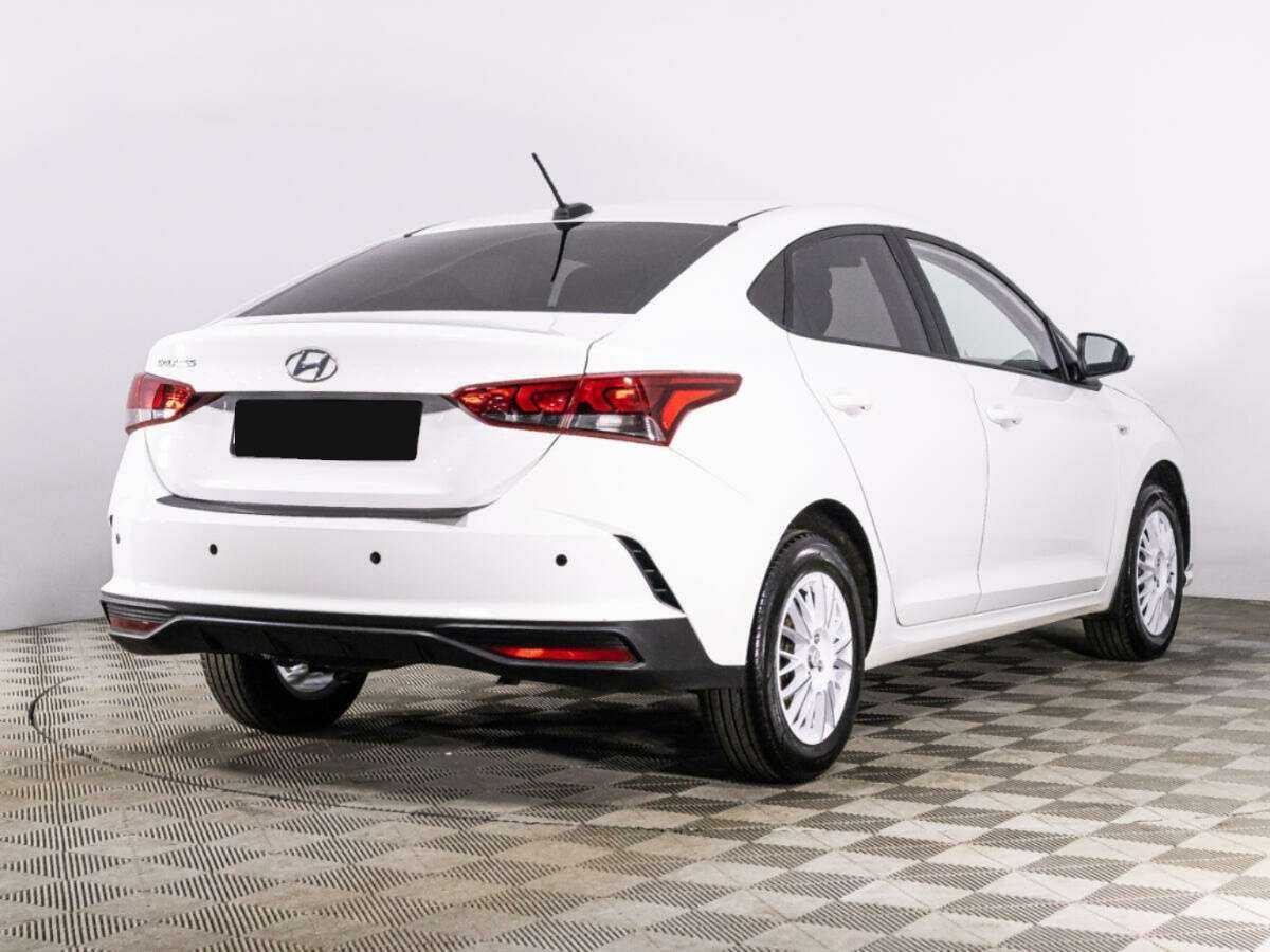 Hyundai Solaris 2021 года с пробегом. Фото: #4