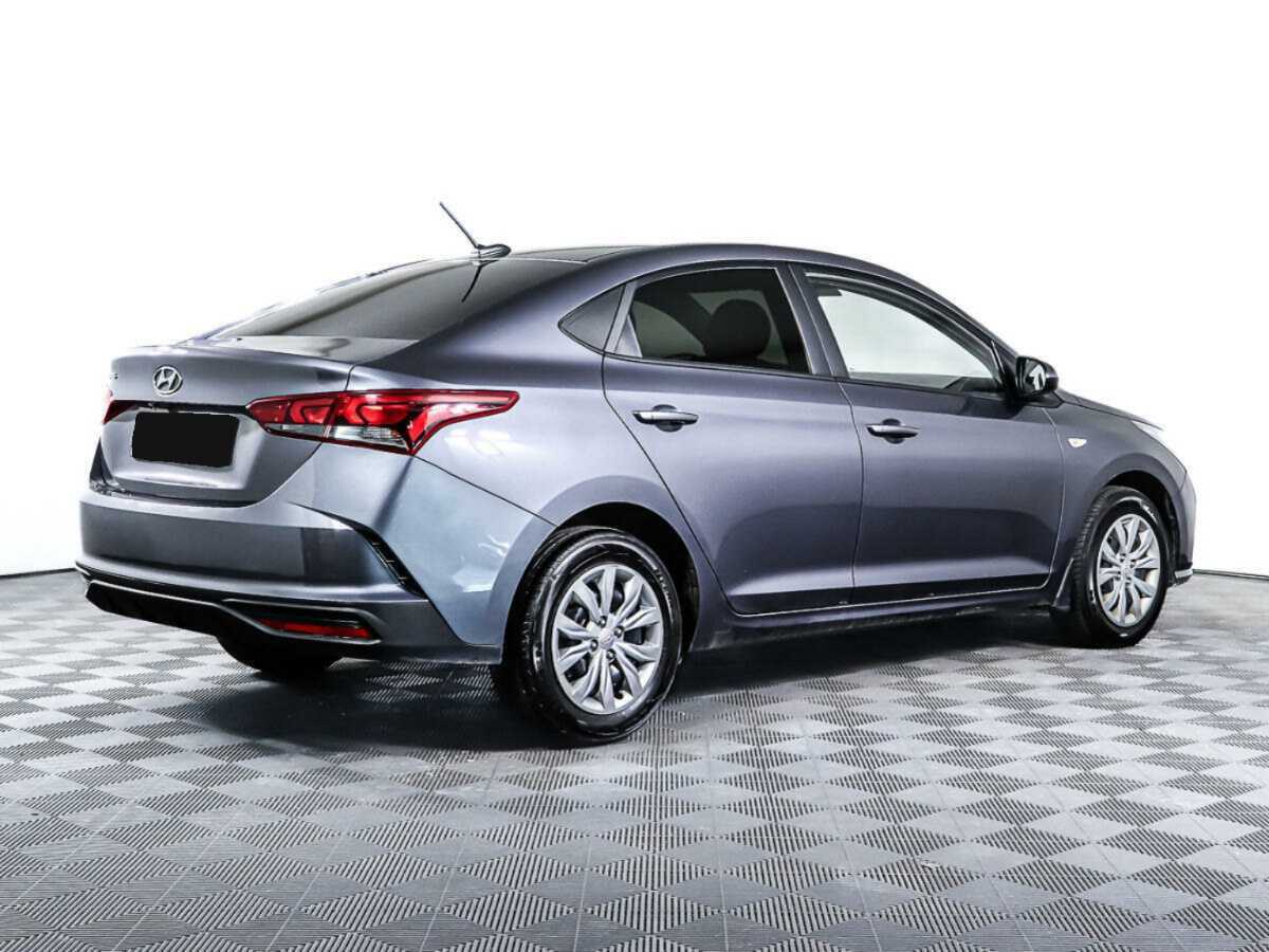 Hyundai Solaris 2021 года с пробегом. Фото: #4