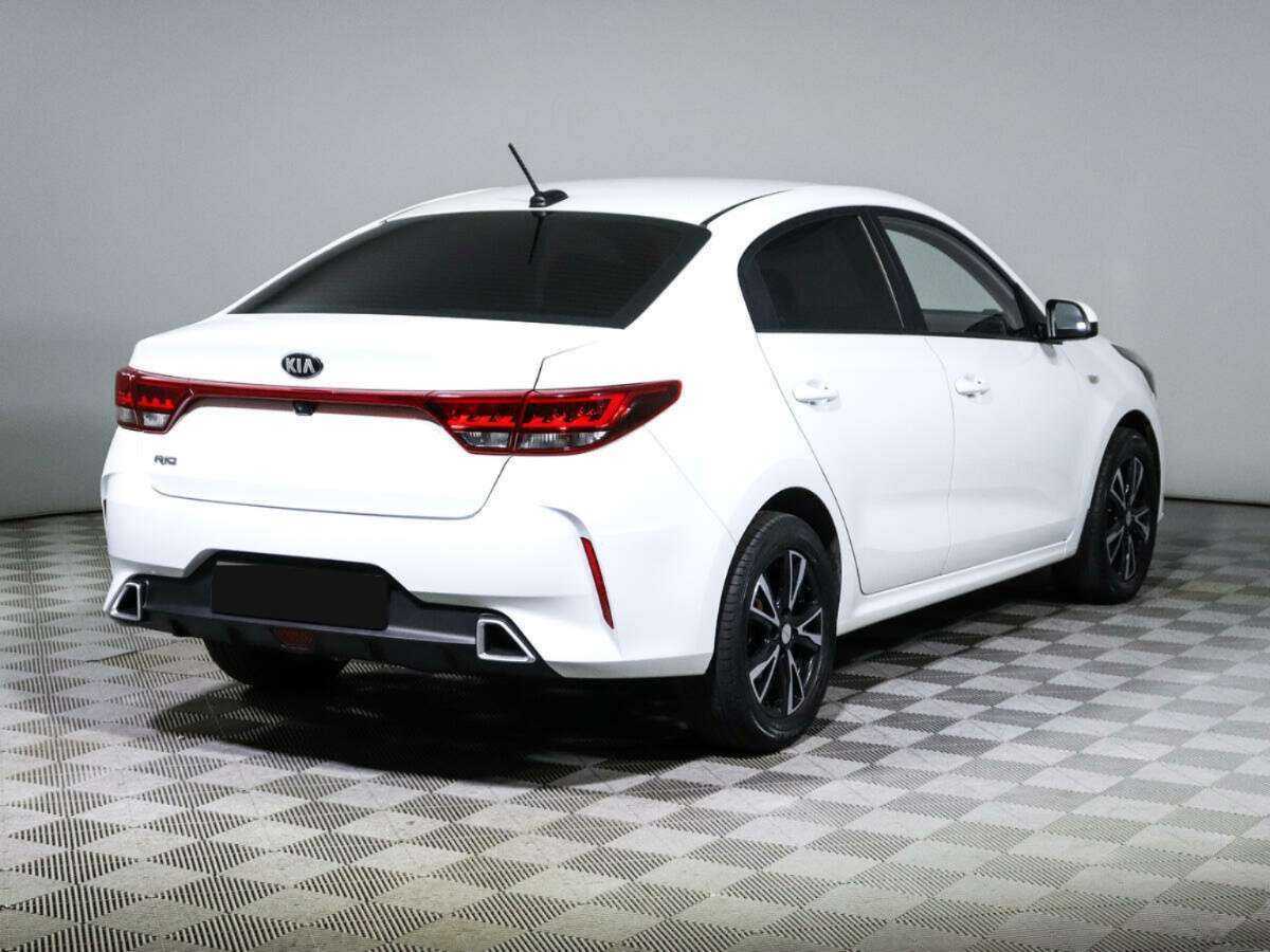 Kia Rio 2021 года с пробегом. Фото: #3