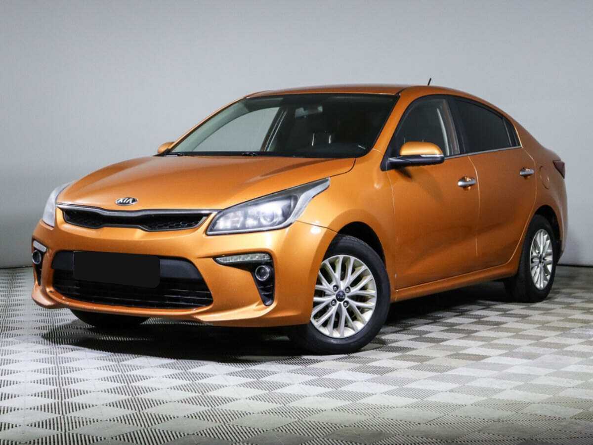 Kia Rio 2017 года с пробегом. Посмотреть фото