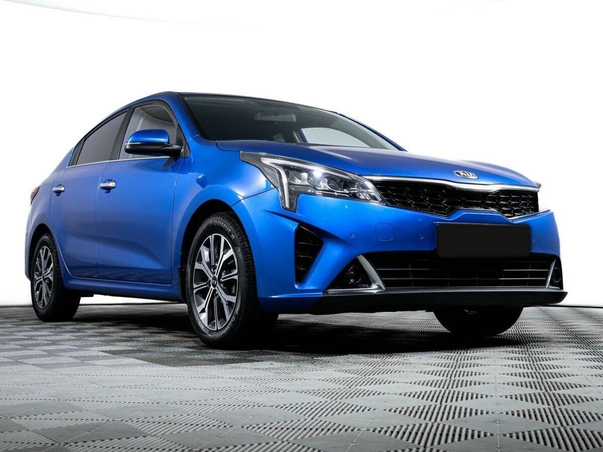 Kia Rio 2021 года с пробегом. Фото: #17