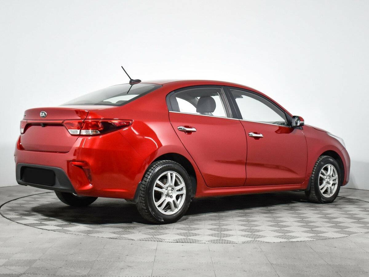 Kia Rio 2018 года с пробегом. Фото: #4