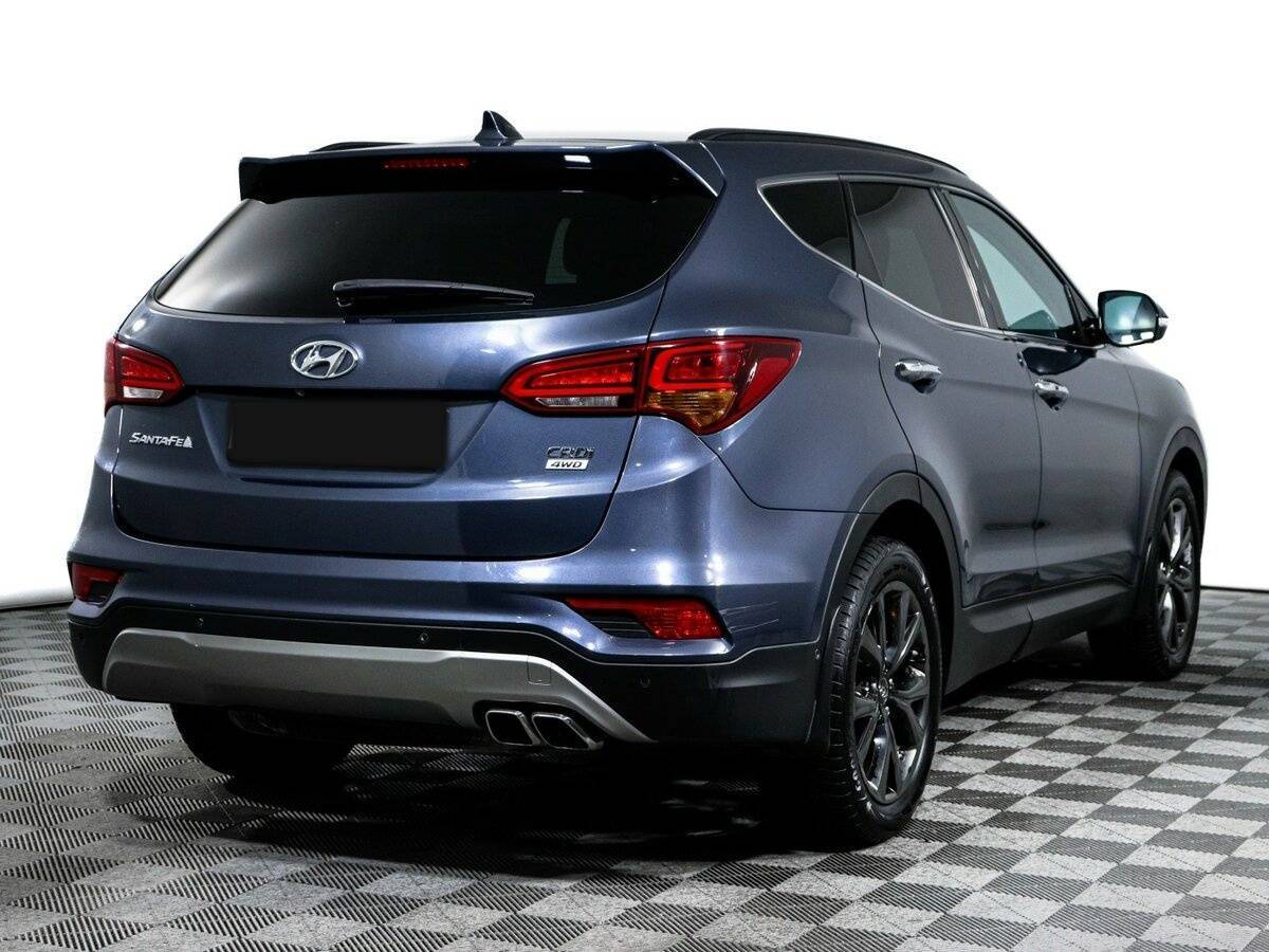 Hyundai Santa Fe 2017 года с пробегом. Фото: #4