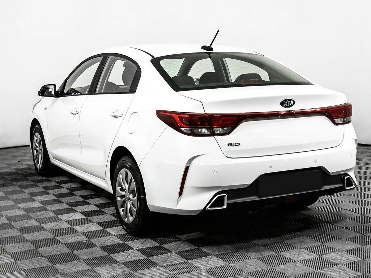 Kia Rio 2020 года с пробегом. Фото: #6