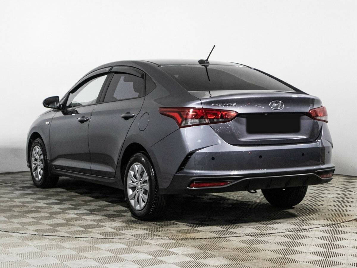 Hyundai Solaris 2021 года с пробегом. Фото: #6