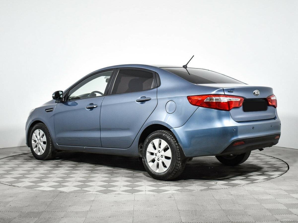 Kia Rio 2013 года с пробегом. Фото: #6